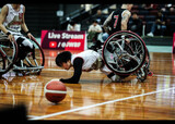 2024 IWBF 女子車いすバスケットボール最終予選　　　　写真／竹見脩吾